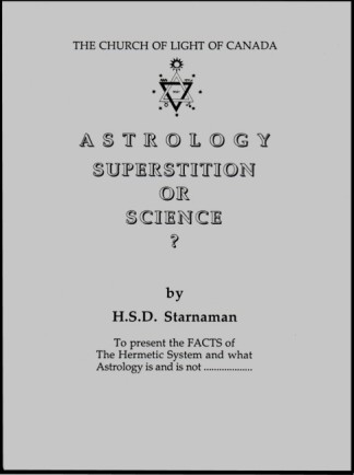 Astrology: Superstition or Science-Pamphlet